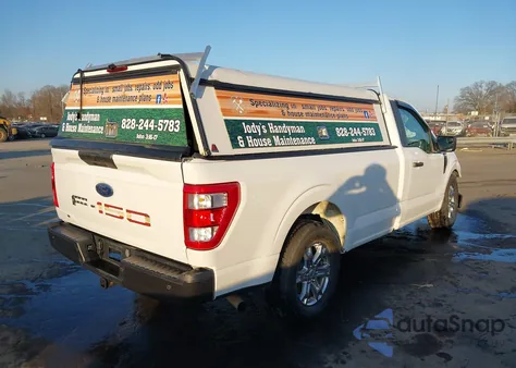 2023 Ford F-150 Xl из США, поврежденный, VIN 1FTMF1CB2PKE94752